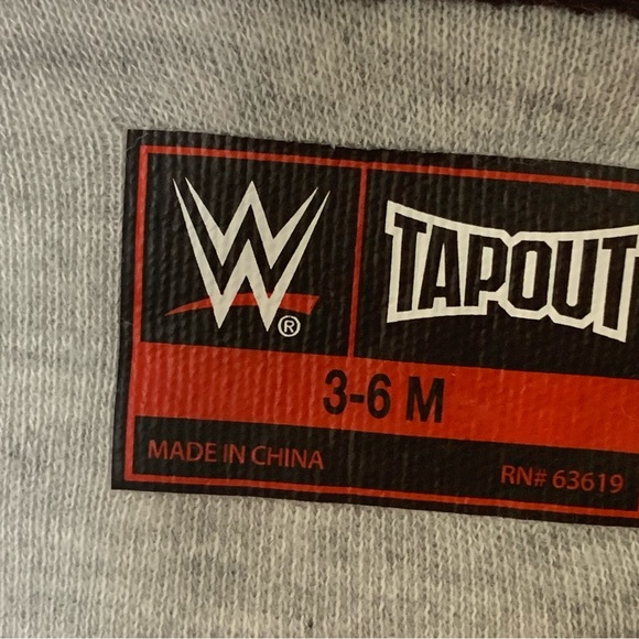 Infants’ WWE Tapout Graphic Full Bodysuit - Picture 10 of 11